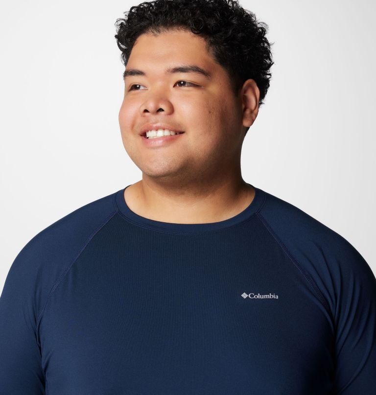 herre mellomvekts baselayer crew-skjorte – stor