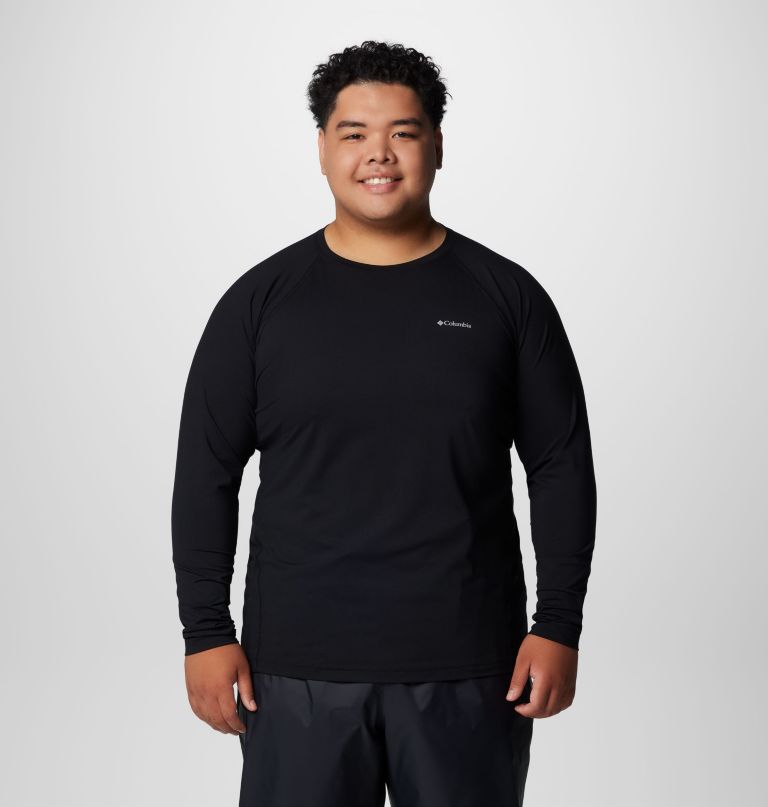 herre mellomvekts baselayer crew-skjorte – stor
