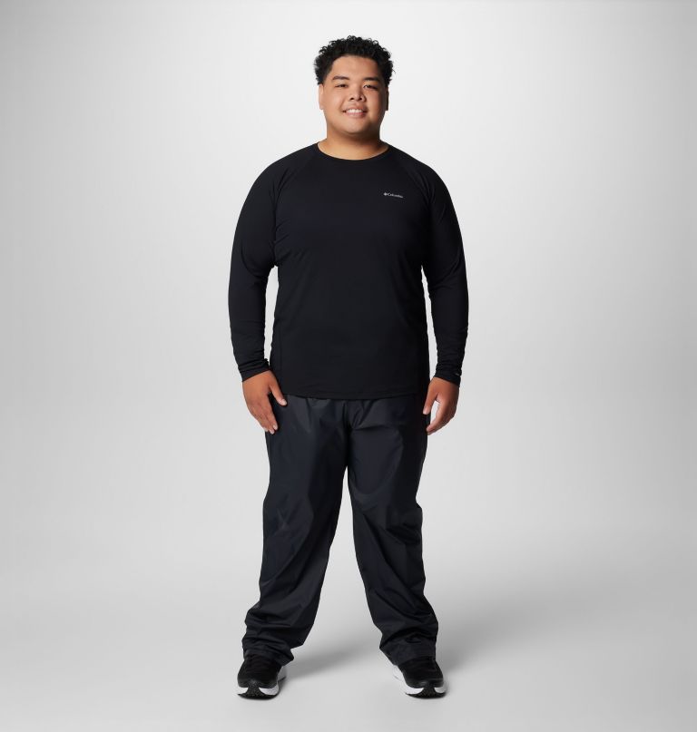 herre mellomvekts baselayer crew-skjorte – stor