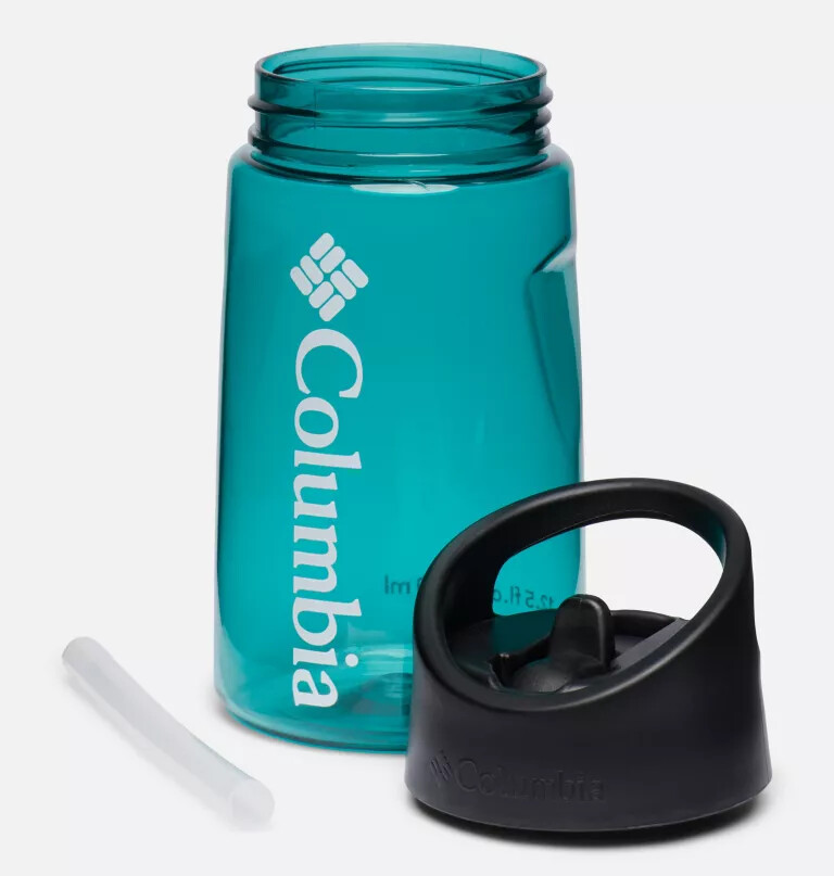 bpa-fri flaske med sugerørlokk - 355 ml