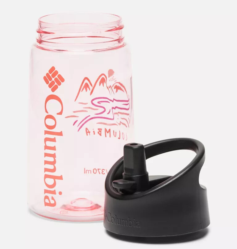 bpa-fri flaske med sugerørlokk - 355 ml