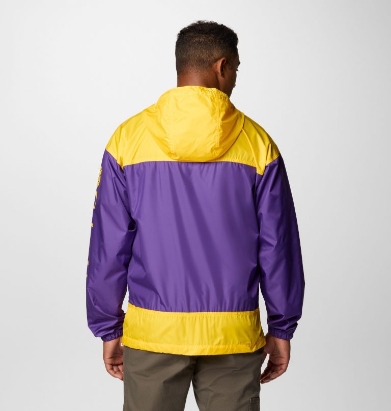 herre collegiate flash challenger ii vindjakke – lsu