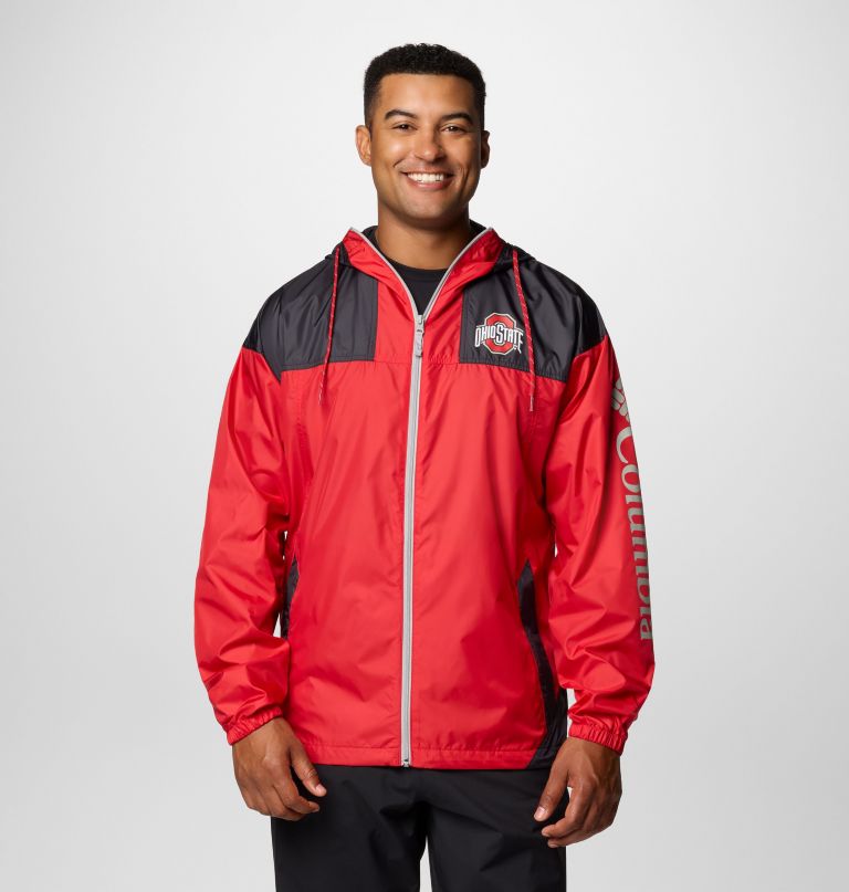 herre collegiate flash challenger ii vindjakke – ohio state