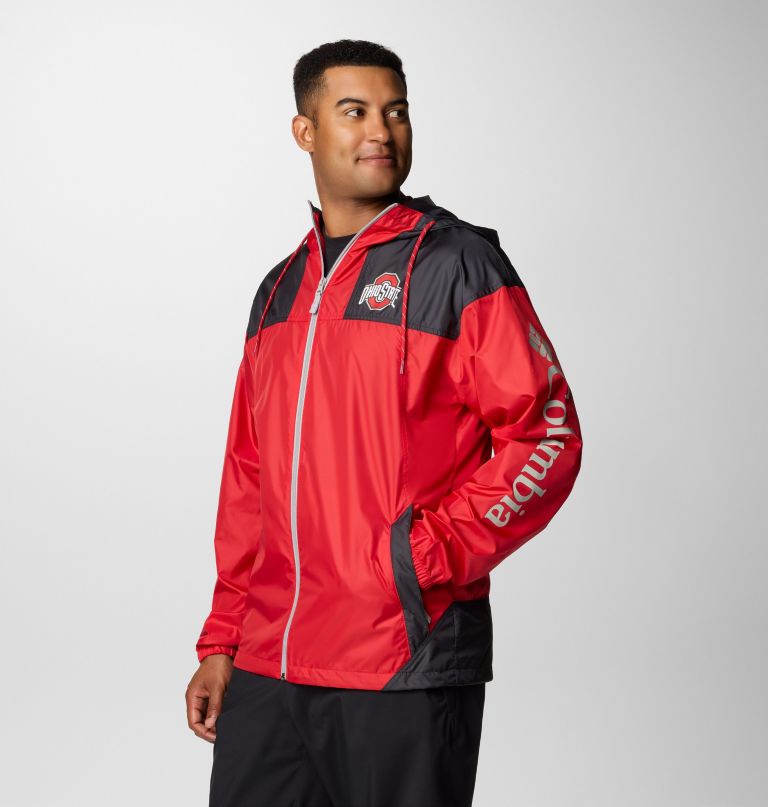 herre collegiate flash challenger ii vindjakke – ohio state
