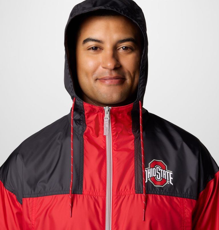 herre collegiate flash challenger ii vindjakke – ohio state