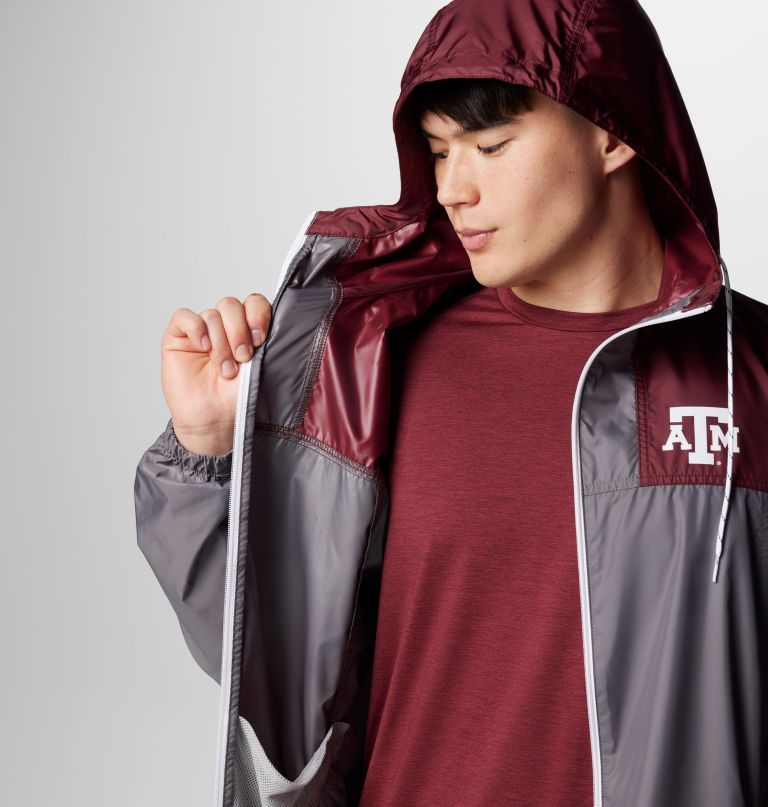herre collegiate flash challenger ii vindjakke – texas am