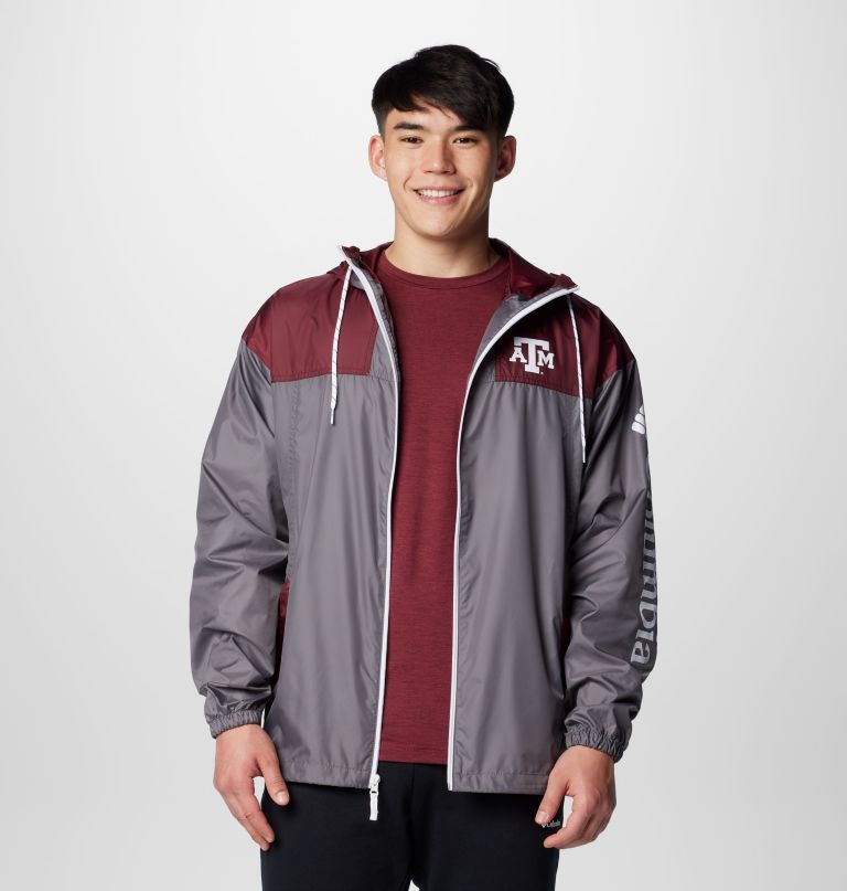 herre collegiate flash challenger ii vindjakke – texas am